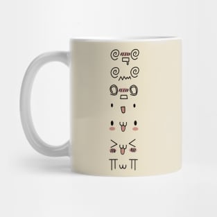 Funny Emoticon T-Shirt Mug